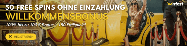 Winfest Casino Willkommensbonus